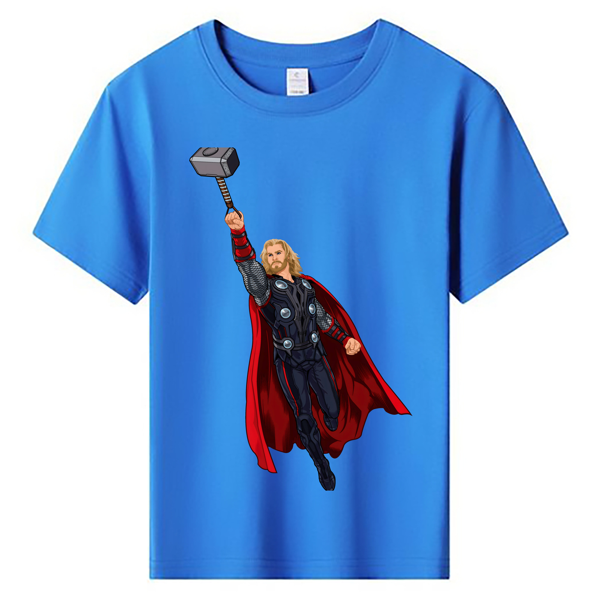 （画像用） アベンジャーズ The Avengers 綿100％キッズTシャツ（フロントプリント）